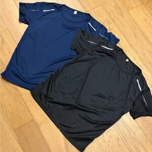 Kid’s Performance Crew Neck Shirt Bundle- Black and Blue